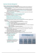 Summary Information Management 