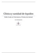 Clínica y sanidad de équidos