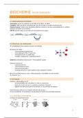 Biochemie samenvatting hoofdstuk 3