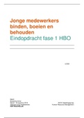 NCOI eindopdracht fase 1 Human Resource Management (HMR) (cijfer 8,4) incl. uitgebreide beoordeling, verbeterpunten en opdrachtomschrijving