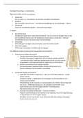 Fysiologie samenvatting onderdeel 1 + 2 + 3 + 4, HF1