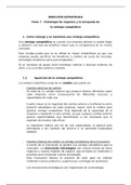 TEMA-7 RESUMEN LIBRO, DIRECCION ESTRATEGICA: CONCEPTOS, TECNICAS Y APLICACIONES ROBERT M. GRANT