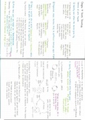 A-level A2 Biology Chapter 19 Genetic Technology summary