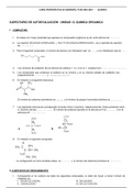 química orgánica ejercitario sin respuesta