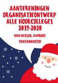 Complete Goede samenvatting: OrganisatieOntwerp Hoorcolleges 2019-2020