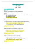 PHIL 347N Week 4 Assignment: Deductive Reasoning Worksheet, Attempt Score 75 Out of 75.