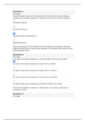 Question 1 2022/2023 2 / 2 pts Tissue damage caused by the deposition of circulating immune complexes containing an antibody against the host DNA is the cause of which disease?      Hemolytic anemia        Pernicious anemia        Systemic lupus erythemat