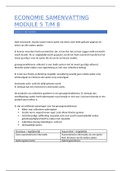 Praktische Economie Module 5 t/m 8 samenvatting VWO