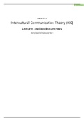 Intercultural Communication Theory (ICC) lectures and books summary