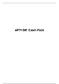 APY1501 EXAM PREPARATION 