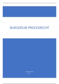 samenvatting burgerlijk procesrecht