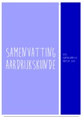 Aardrijkskunde samenvatting examencommissie 3ASO vakfiche 2020