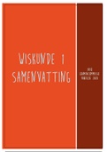 Wiskunde 1 samenvatting examencommisssie 3ASO 2020