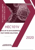 HEC101V2023 FULL EXAMPACK LATEST PAST PAPERS AND SOLUTIONS AND QUESTIONS COMPREHENSIVE PACK  FOR EXAM AND ASSIGNMENT PREP