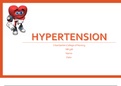 NR 508 Week 6 Grand Rounds: Hypertension: Session 2019/20 - Chamberlain.