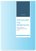 Samenvatting aanvankelijk en voorgezet technisch lezen. Nederlands 3