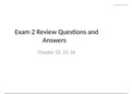 NR 283 Pathophysiology Test Question Bank / NR283 Test Question Bank / NR 283 Patho Test Bank (Latest): Chamberlain