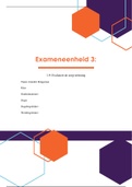 EXAMEN 1.9: evalueren van de zorgverlening