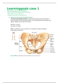 Learning goals case 1