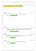 PSYC 255 QUIZ 2, (2 Versions) QUESTION AND ANSWERS:LATEST 2019/20 - LIBERTY.