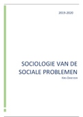 samenvatting- sociologie van de sociale problemen