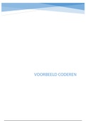 voorbeeld coderen