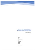 Vooronderzoek