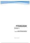 Fysiologie - leerjaar 1 