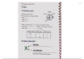 Chemistry Unit 1 - Section 1 Atomic Structure Notes - A* Student