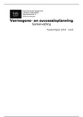 Vermogens- en successieplanning