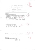 Class Test 1