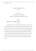 MGMT 520 Week 6 Case Analysis, United States v. Gray 2022/2023 The defendant was Kevin Gray. He attempted to commit fraud by convincing a Florida businessman (Frank Patti) via letters and phone calls that for $85,000 he would be able to bribe the jury in 