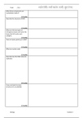 2.1.3 Nucleotides and Nucleic Acids Supplementary Questions