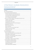 Summary of Strategic Human Resource Management Handelswetenschappen UGent 2019-2020