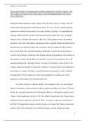 Discuss the treatment of Christian belief and ethics represented in Geoffrey Chaucer’s The Wife of Bath’s Prologue and The Wife of Bath’s Tale and Edmund Spenser’s The Faerie Queene Book One - 3000 words