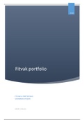 Fitvak A Portfolio (alle deelopdrachten)