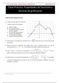 Ejercicios sobre propiedades de funciones