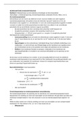 Neuroanatomie en Neurofysiologie - samenvatting hoorcolleges DT1 & DT2