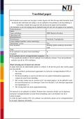 Paper Juridische Vaardigheden - NTI HBO Rechten (8,1),  incl beoordeling