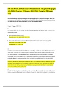 FIN 515 Week 5 Homework Problem Set: Chapter 10 (pages 345–348), Chapter 11 (pages 390–396), Chapter 12 (page 431) (latest 2022/2023)  Answer the following questions and solve the following problems in the space provided.  Chapter 10 (pages 345–348): 4. Y