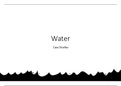  Edexcel A Level Geography 5: The Water Cycle and Water Insecurity - (Case Studies, Notes & Exam Questions)