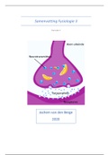 Samenvatting Fysiologie Periode 3 - Leerjaar 1