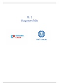 PL2 Portfolio - UMC neurologie/neurochirurgie (Cijfer 7.8)