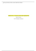 Strayer University:CIS 336 Enterprise Architecture/CIS 336 Assignment 4, Virtualization and the Cloud Computing World|COMPLETED|