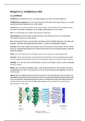 Biologie samenvatting VWO 3; erfelijkheid en DNA