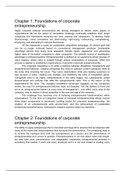 Short summary Corporate innovation and entrepreneurship