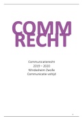 2020 - Communicatierecht 