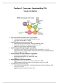 Exam Summary Toolbox 2: CS implementation