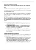 Samenvatting Operationeel management, boek sportmanagement §1.1 t/m 1.3, 9.1 t/m 9.4, H.7, 6.1 t/m 6.4, 5.1, 5.1 en 10.2