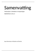 Samenvatting Tekstanalyse: methode en toepassingen hoofdstuk 1 en 2.4